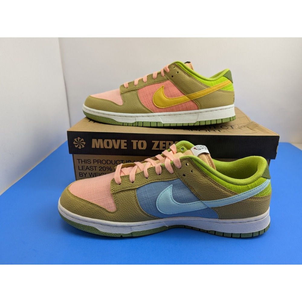 Nike Dunk Low Retro SE NN Men's Size 13 Arctic Orange/Sanded Gold DM0583-800